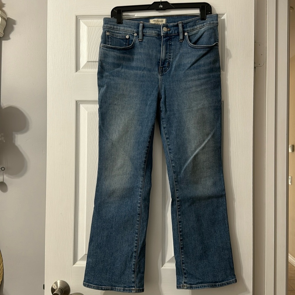 Madewell Mid Rise Kick Out Jeans